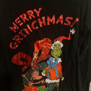 Juniors Size 2XL Dr. Seuss How the Grinch Stole Christmas 2-Piece Pajama Set
